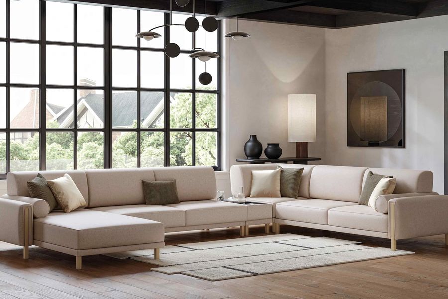 Nill Corner Sofa Set