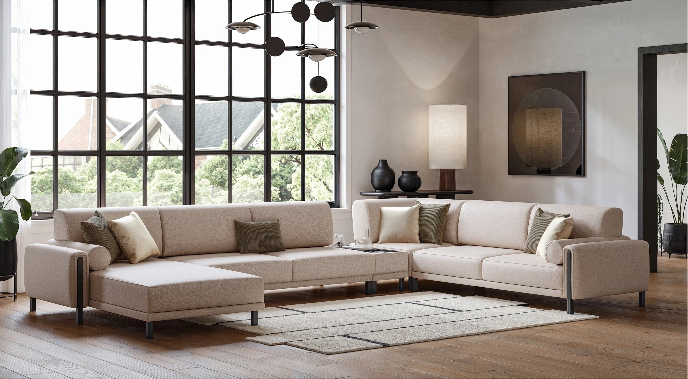 NILL CORNER SOFA SET